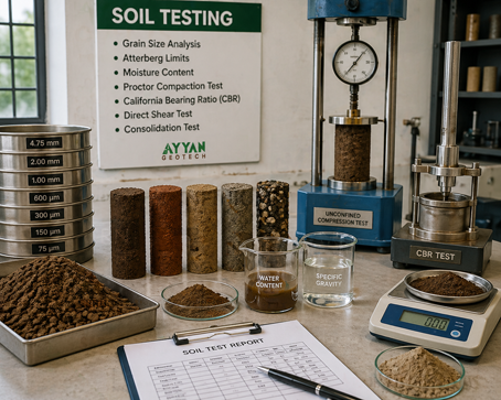 Soil testing and geotechnical services